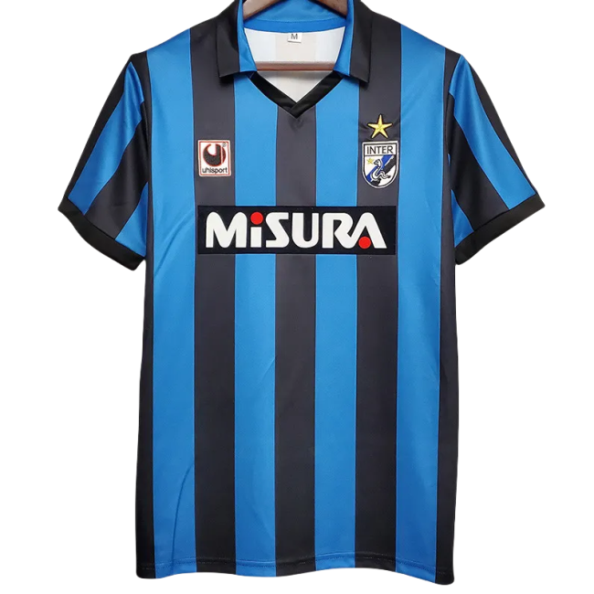 1988-1990 INT Home Retro Soccer Jersey