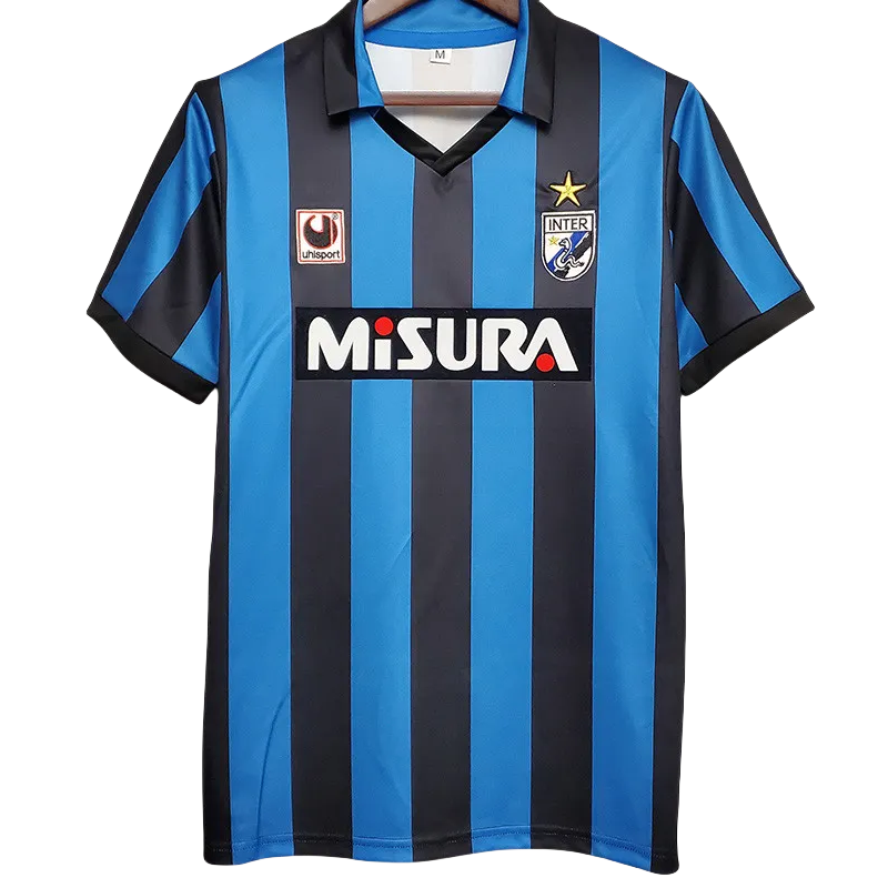 1988-1990 INT Home Retro Soccer Jersey