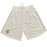 2015-2016  Real Madrid  White Retro Shorts Pants