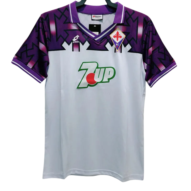 1992-1993 Fiorentina Away Retro Soccer Jersey
