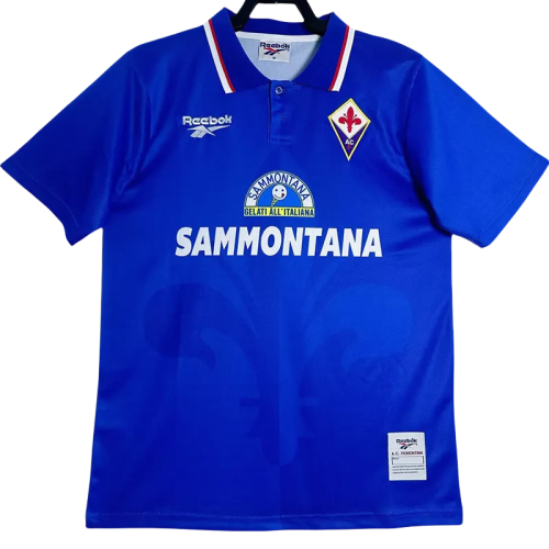 1995-1996 Fiorentina Home Retro Soccer Jersey
