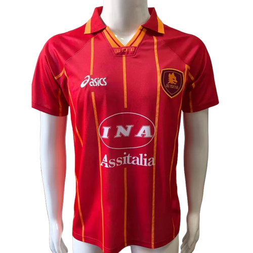1996-1997 Roma Home Retro Soccer Jersey
