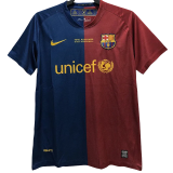 2008-2009   Mens Barcelona   UCL Version Home Retro Soccer Jersey