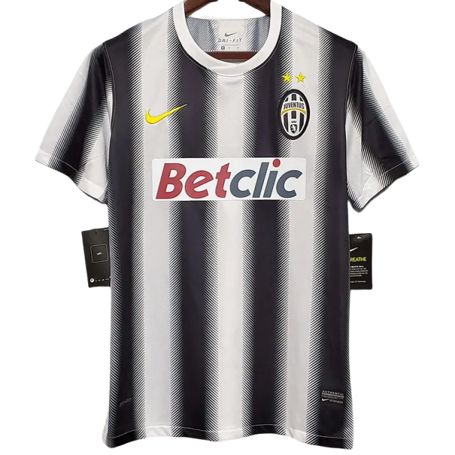 2011-2012 JUV Home Retro Soccer Jersey