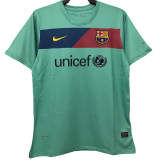 2010-2011 Mens Barcelona  Away Retro Soccer Jersey