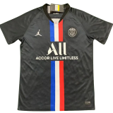 2019-2020 PSG Paris Jordan Black Retro Soccer Jersey