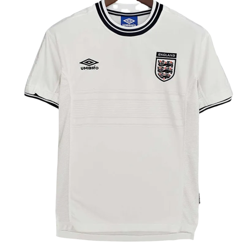 2000 England Home Retro Soccer Jersey
