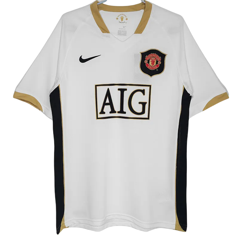 2006-2007 Man Utd Away Retro Soccer Jersey