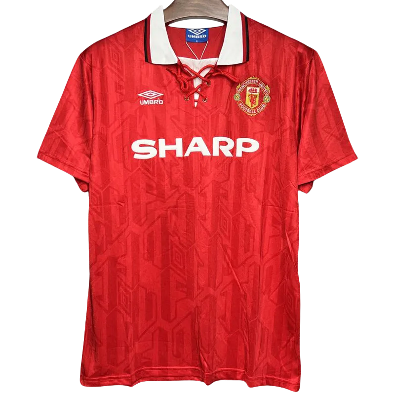 1992-1994 Man Utd Home Retro Soccer Jersey