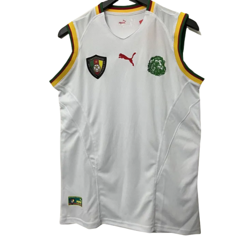 2002 Cameroon Away Retro Soccer Jersey