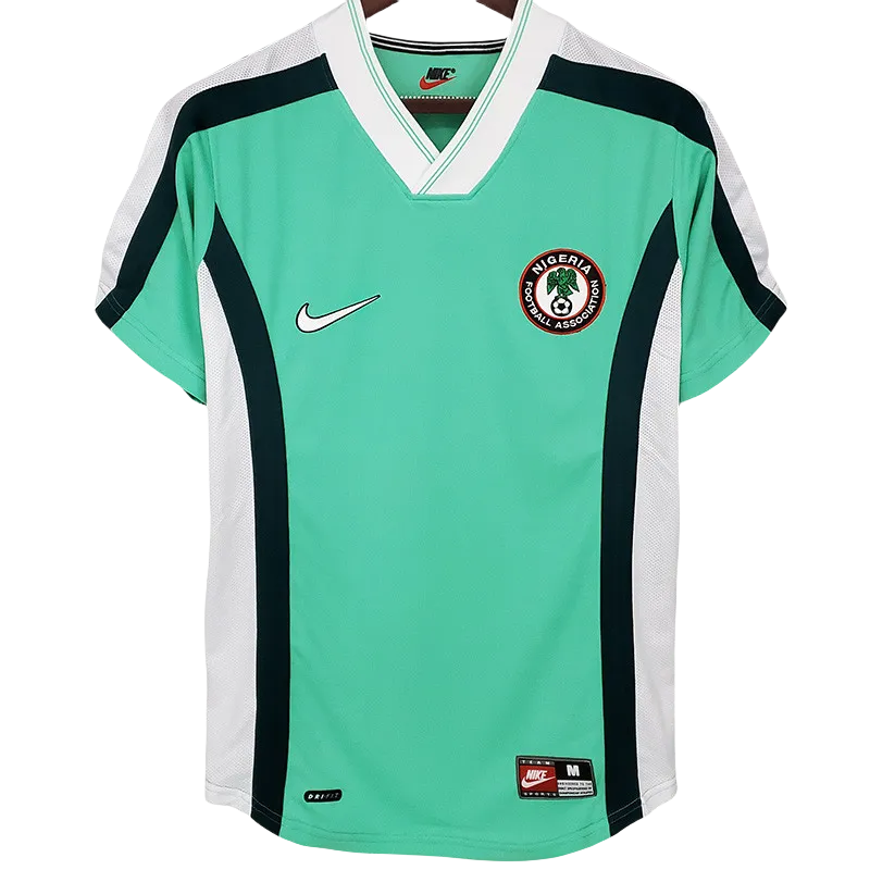1998 Nigeria Home Retro Soccer Jersey