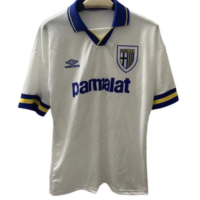 1993-1995 Parma Away White Retro Soccer Jersey