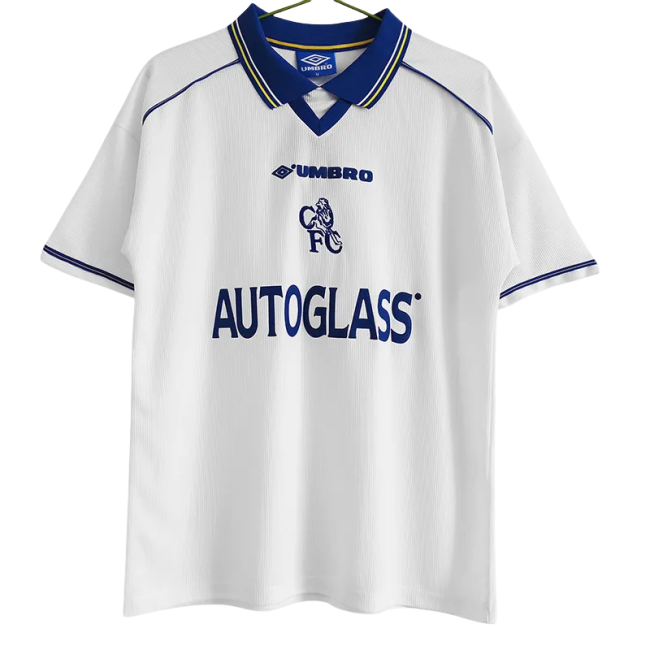 1998-2000 CHE Away White Retro Soccer Jersey