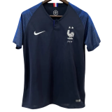 2018 France Home Retro Soccer Jersey