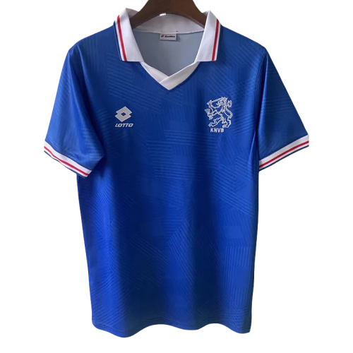 1991 Netherlands Away Retro Soccer Jersey