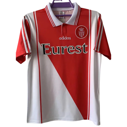1996-1997 Monaco Home Retro Soccer Jersey