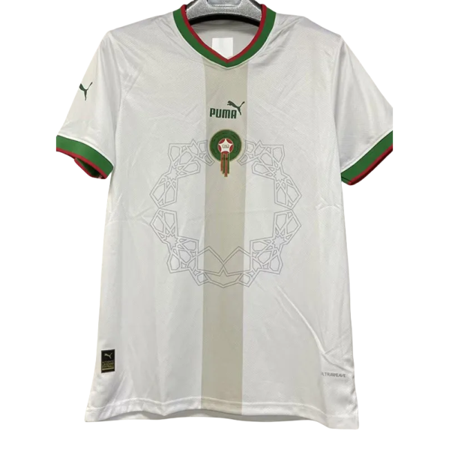 22-23 Morocco Away World Cup Fans Soccer Jersey