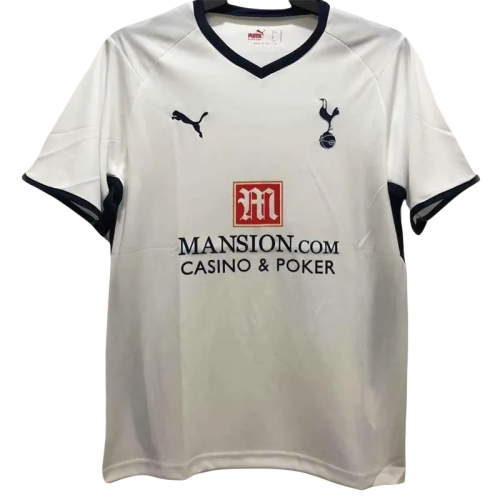 2008-2009 TOT Home White Retro Soccer Jersey