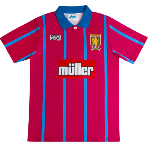 1993-1995 Aston Villa Home Retro Soccer Jersey