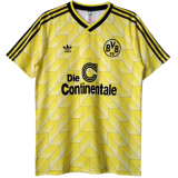 1988 Dortmund Yellow Retro Soccer Jersey