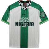 1996-1998 Nigeria Away Retro Soccer Jersey