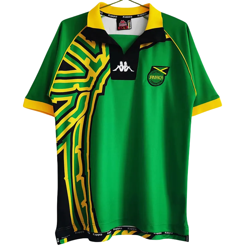 1998 JAMAICA Away Retro Soccer Jersey