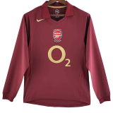 2005-2006 ARS Home Long Sleeve Retro Soccer Jersey