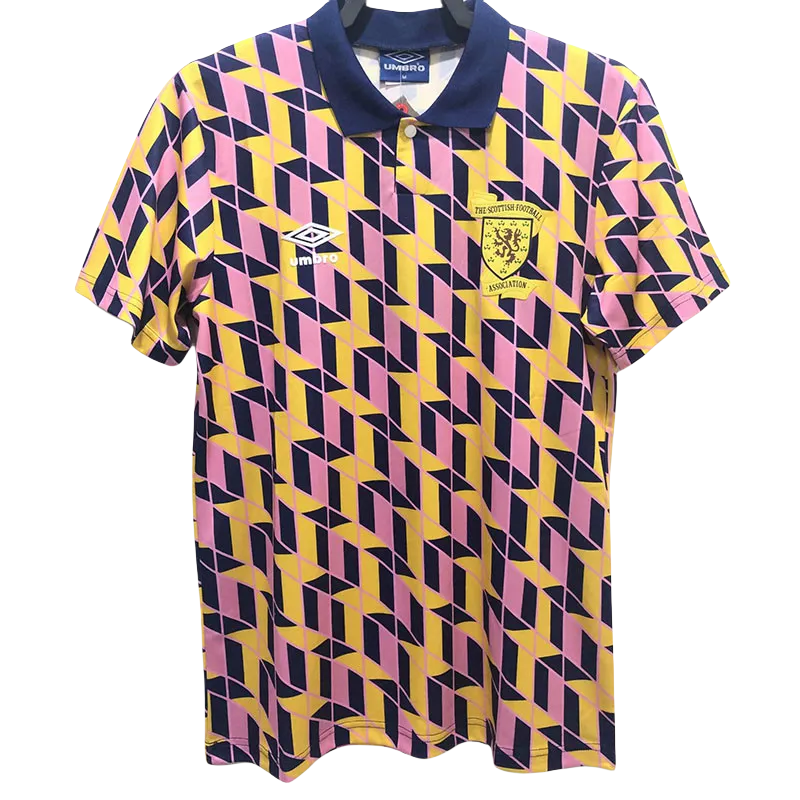 1988-1989 Scotland Third Away Retro Soccer Jersey