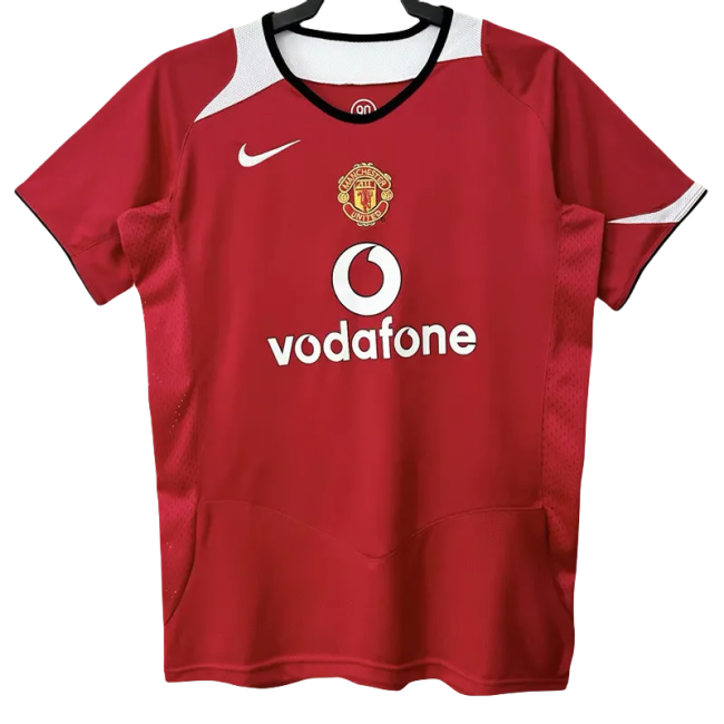 2005-2006 Man Utd Home Retro Soccer Jersey