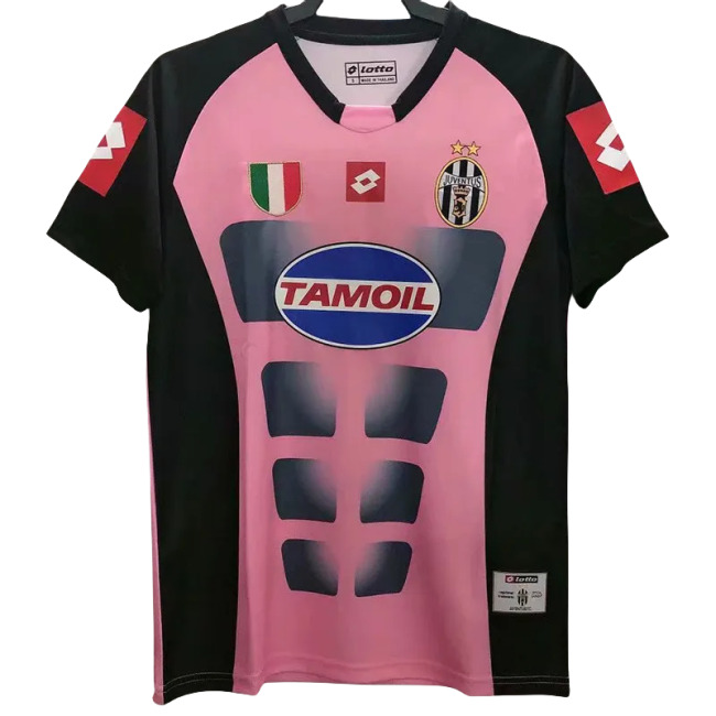 2002-2003 JUV Pink Retro Soccer Jersey