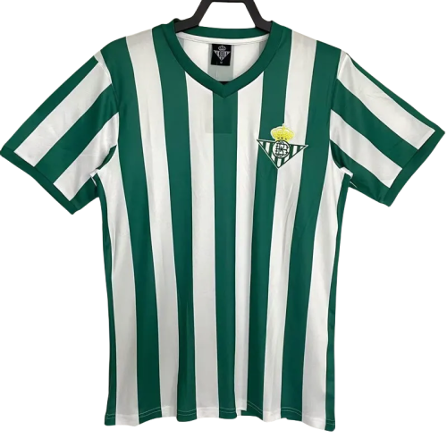 1976-1977 Real Betis Copa del Rey Home Retro Soccer Jersey