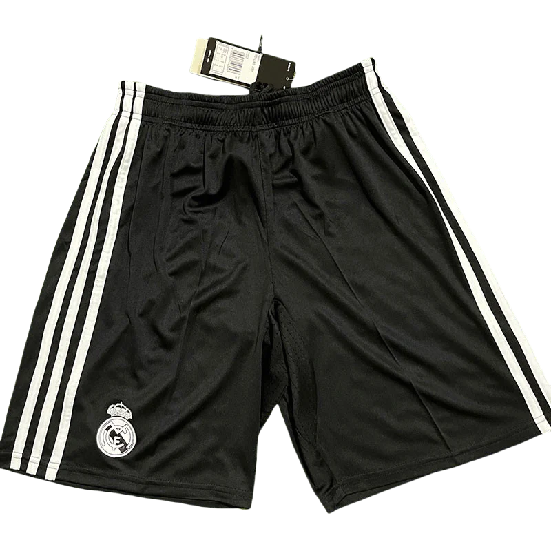 2014-2015Real Madrid Black Retro Shorts Pants