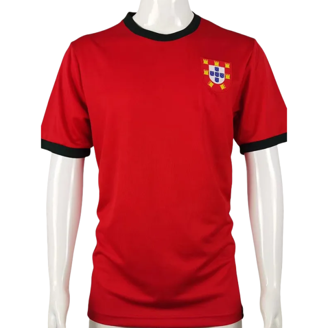 1966-1969 Portugal Home Retro Soccer Jersey