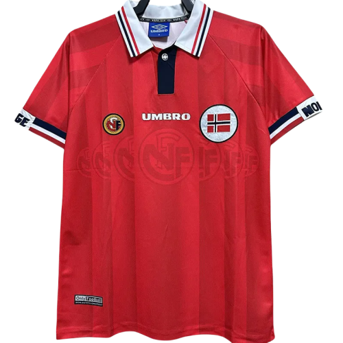 1998-1999 Norway Home Retro Soccer Jersey