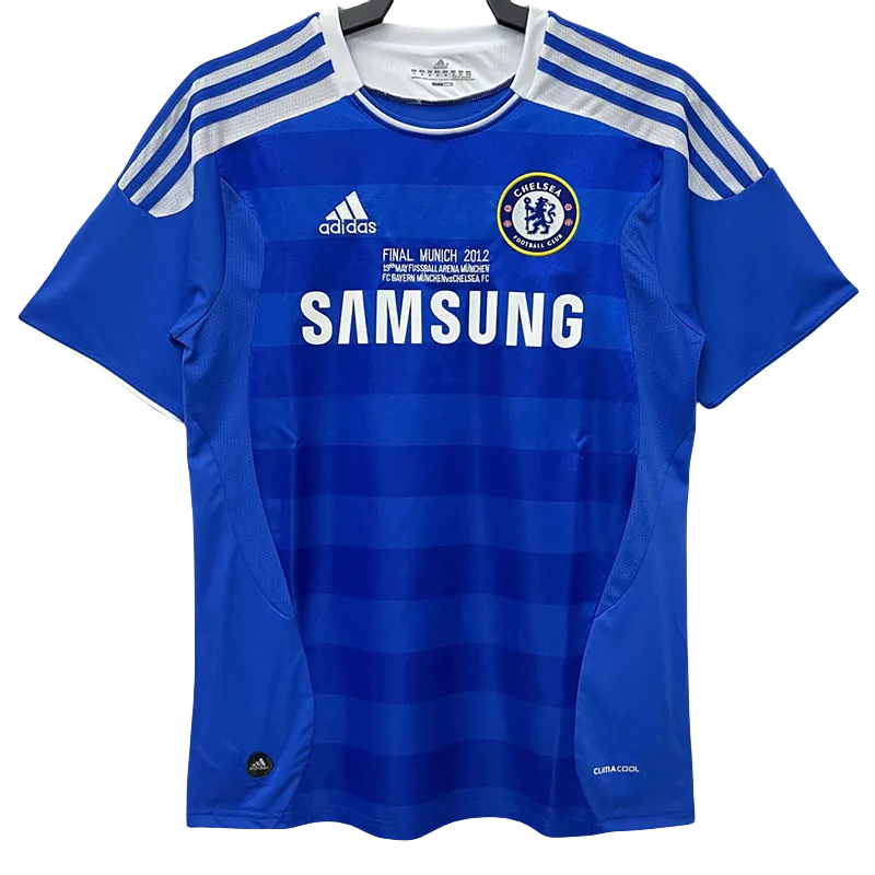 2011-2012 CHE Home Retro Soccer Jersey (决赛小字)