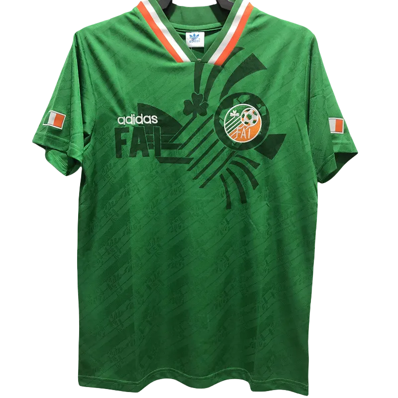 1994 Ireland Home Retro Soccer Jersey (World Cup版)
