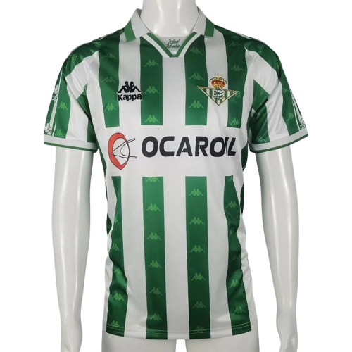 1995-1996 Real Betis Home Retro Soccer Jersey