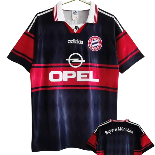 1997-1999 Bayern Home Retro Soccer Jersey