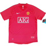 2007-2008 Man Utd Home Retro Soccer Jersey