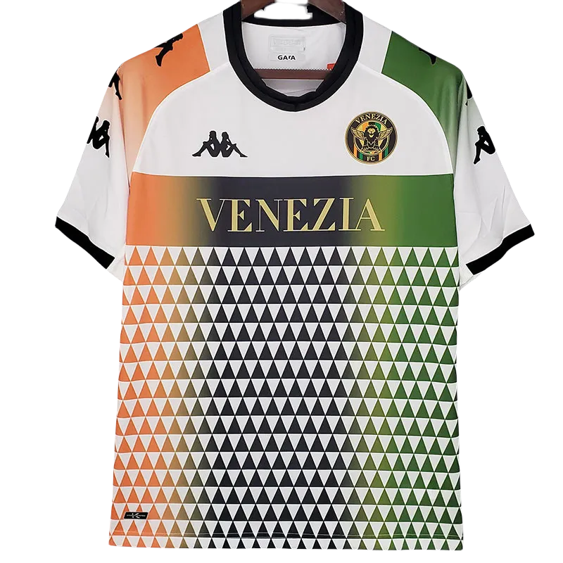 21-22 Venezia FC Away Fans Soccer Jersey