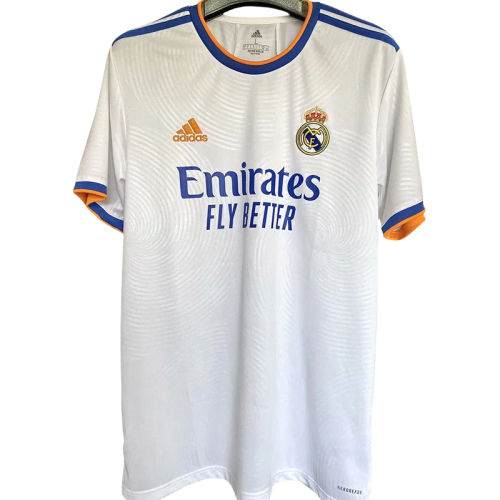 21-22 Real Madrid   Home Fans Soccer Jersey