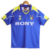 1996-1997 JUV Away Blue Retro Soccer Jersey