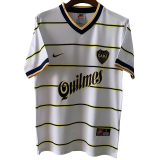1999 Boca Juniors Away White Retro Soccer Jersey