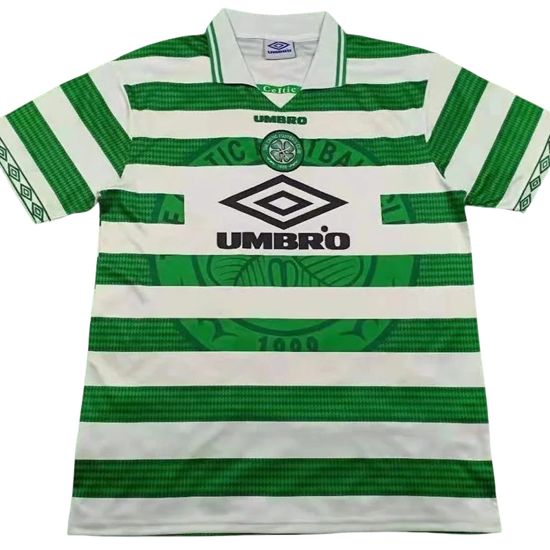 1997-1999 Celtic Home Retro Soccer Jersey