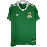 1986 Mexico Home Retro Soccer Jersey