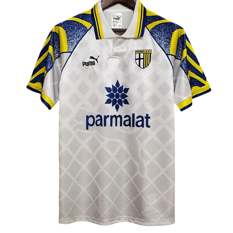 1995-1997 Parma White Retro Soccer Jersey