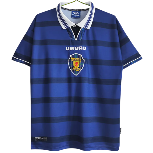 1998-2000 Scotland Home Retro Soccer Jersey