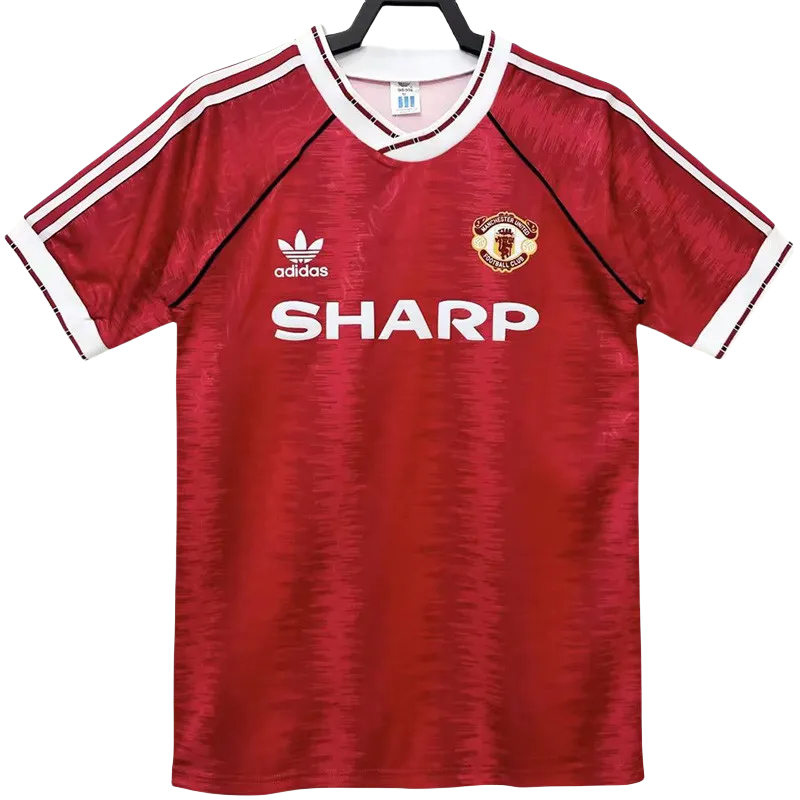 1990-1992 Man Utd Home Retro Soccer Jersey