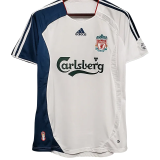 2006-2007 LIV Away White Retro Soccer Jersey