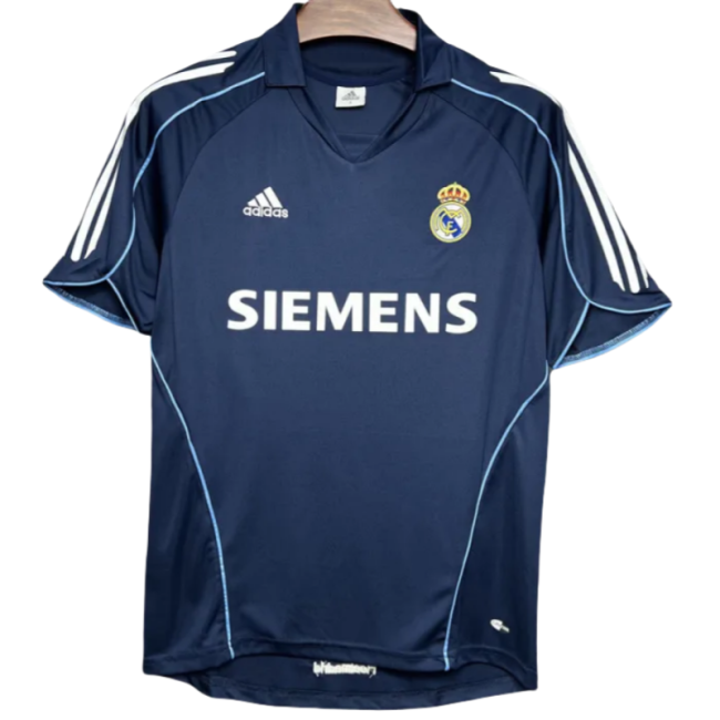 2005-2006 Real Madrid   Away Retro Soccer Jersey